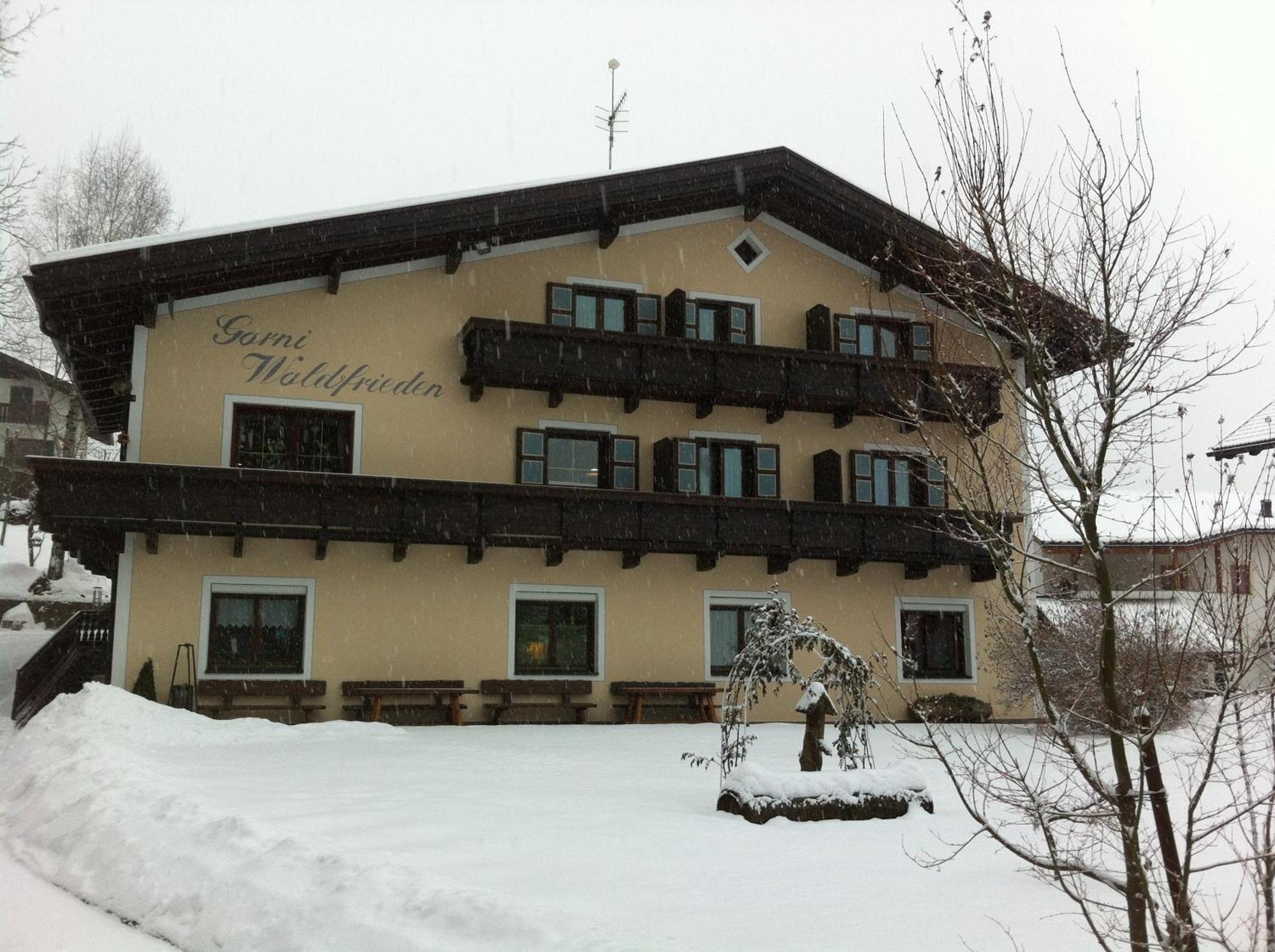 Garni Waldfrieden Hotel Castelrotto Exterior foto
